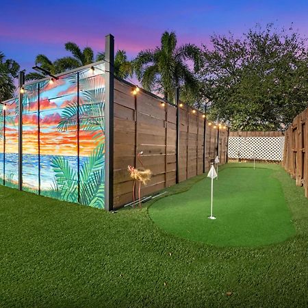 Palms Retreat! Giant Heated Pool-Hottub-Firepit-5Min2Beach-Pets-Ev Chgr Fort Lauderdale Luaran gambar