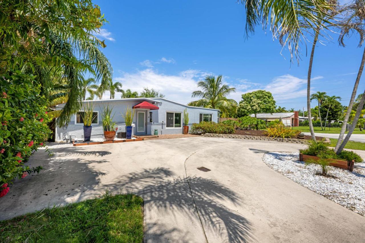 Palms Retreat! Giant Heated Pool-Hottub-Firepit-5Min2Beach-Pets-Ev Chgr Fort Lauderdale Luaran gambar