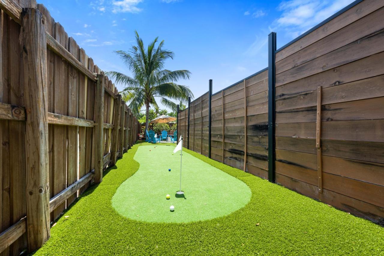 Palms Retreat! Giant Heated Pool-Hottub-Firepit-5Min2Beach-Pets-Ev Chgr Fort Lauderdale Luaran gambar